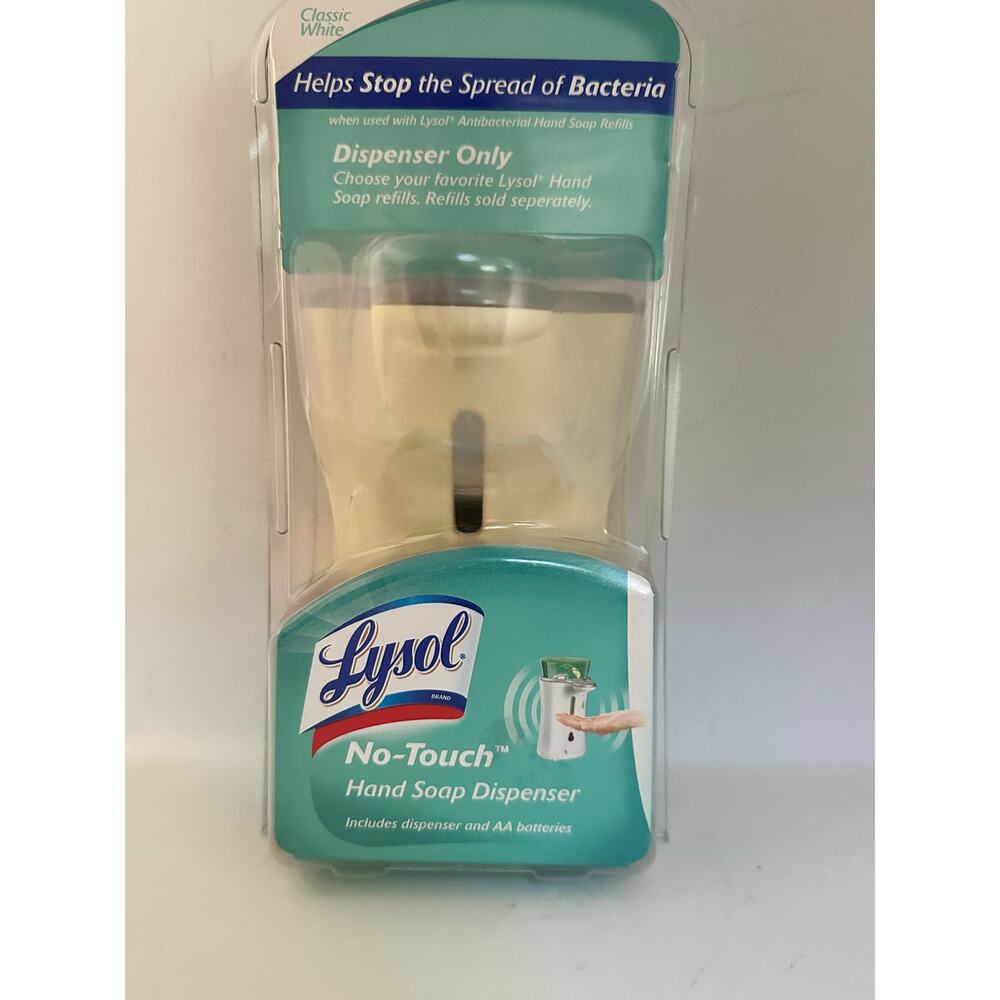 NOS Lysol No-Touch Hand Soap Dispenser; 2011; Dispenser only